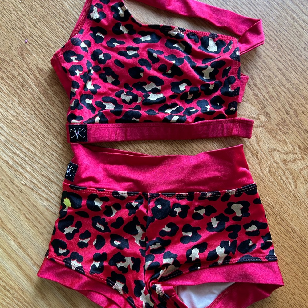 Red and Leopard Kandi Kouture Set